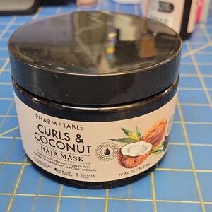 Pharm Table Curls & Coconut Hair Mask New Jar 300ml